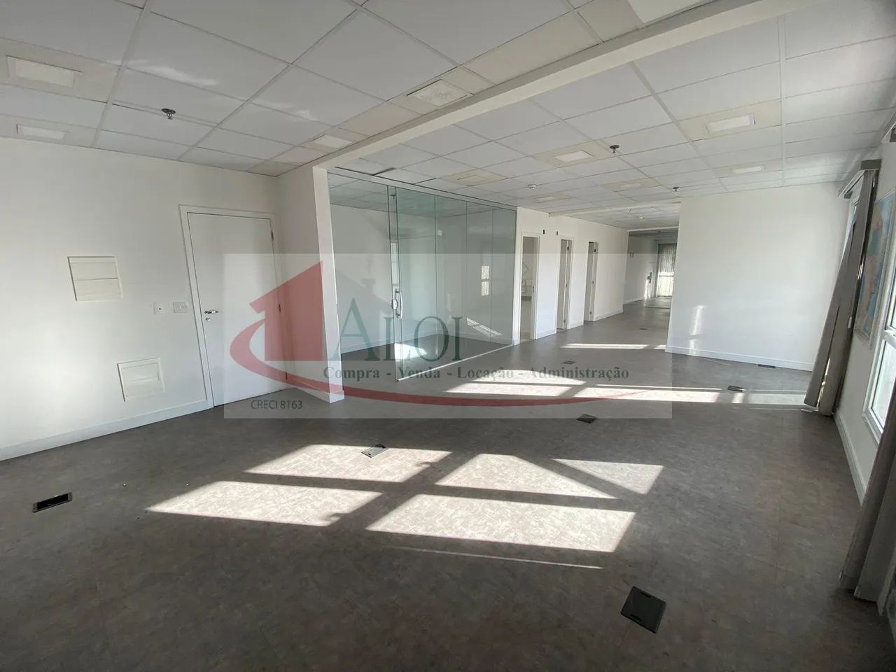 Salas com. Prédio novo 183M² Uteis 4 Banheiros 4 Vagas, condominio A 550 Metros da Estação - Foto 8