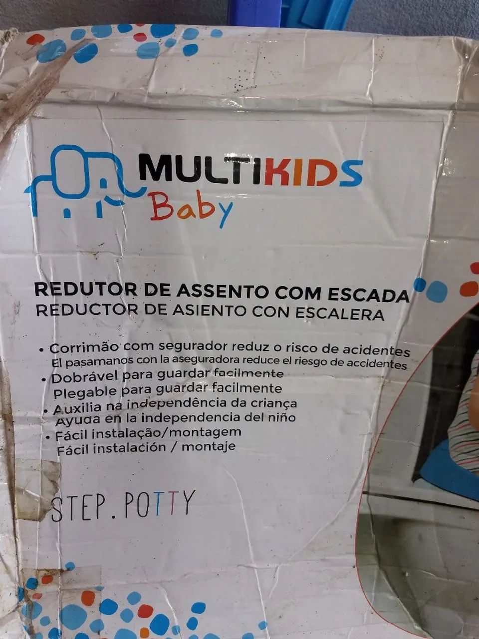 Vendo assento infantil com escada  - Foto 4