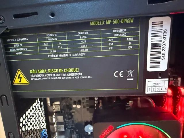PC Ryzen 7 2700X (8 núcleos / 16 threads) com 64GB de RAM e SSD 1TB NVMe - Foto 4