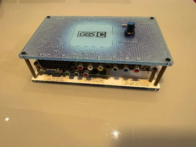 Gbs Control Upscaler Gbsc - Leia A Descrição Conversor 