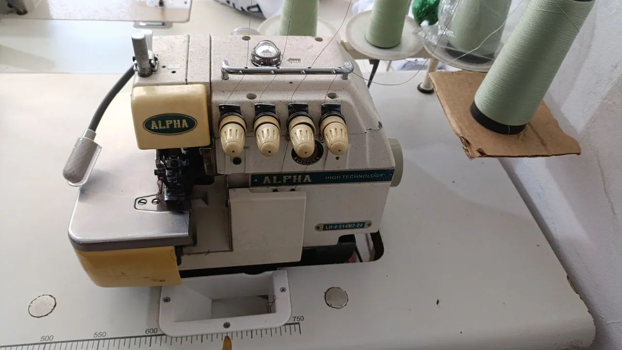 Máquina de costura overloque ALPHA - Foto 2