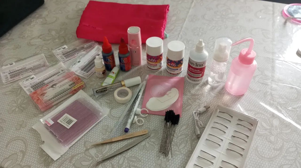 Vendo kit para cílios tufinho completo 