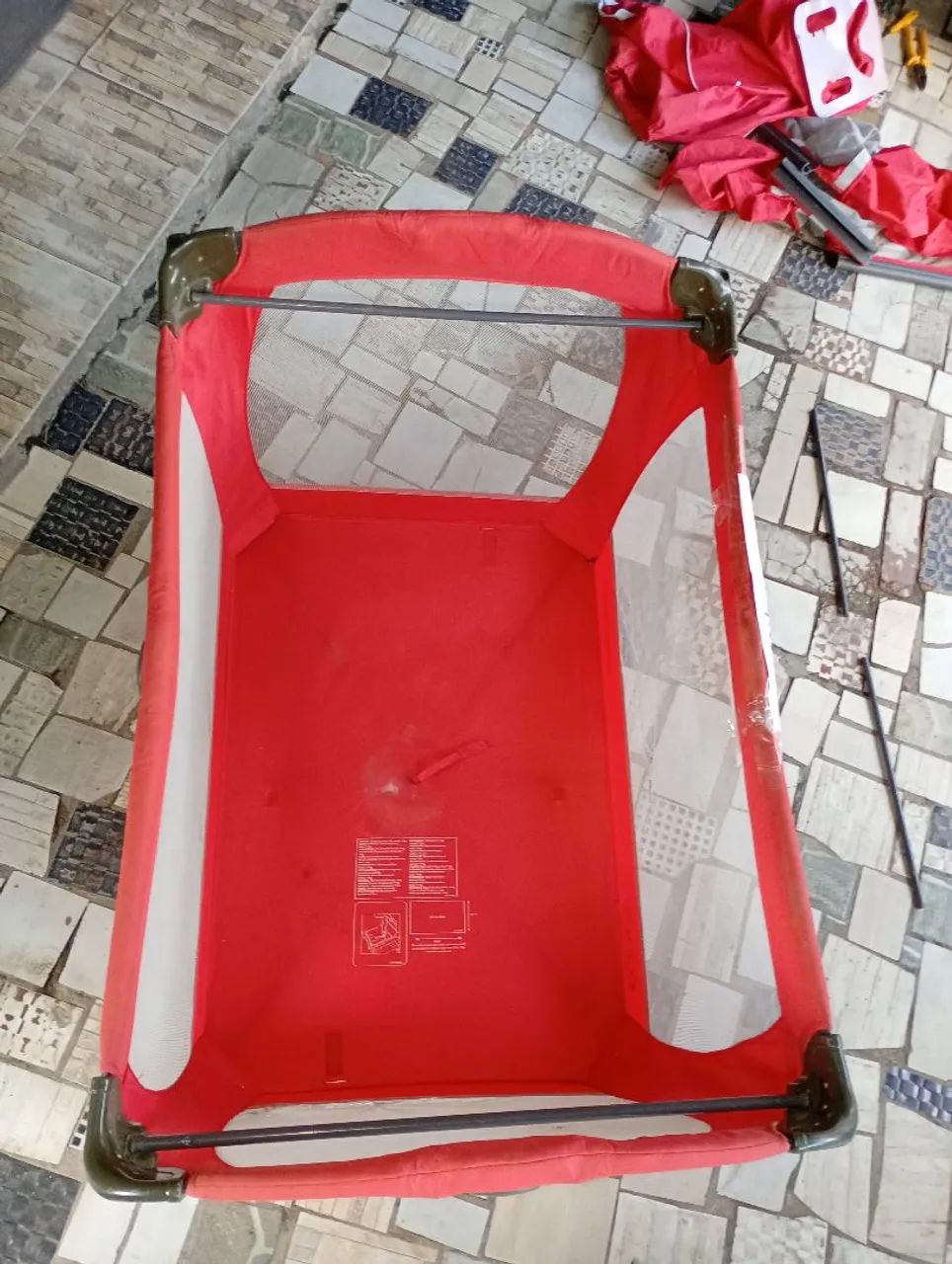 vendo bercinho de bebê desmontável  - Foto 3