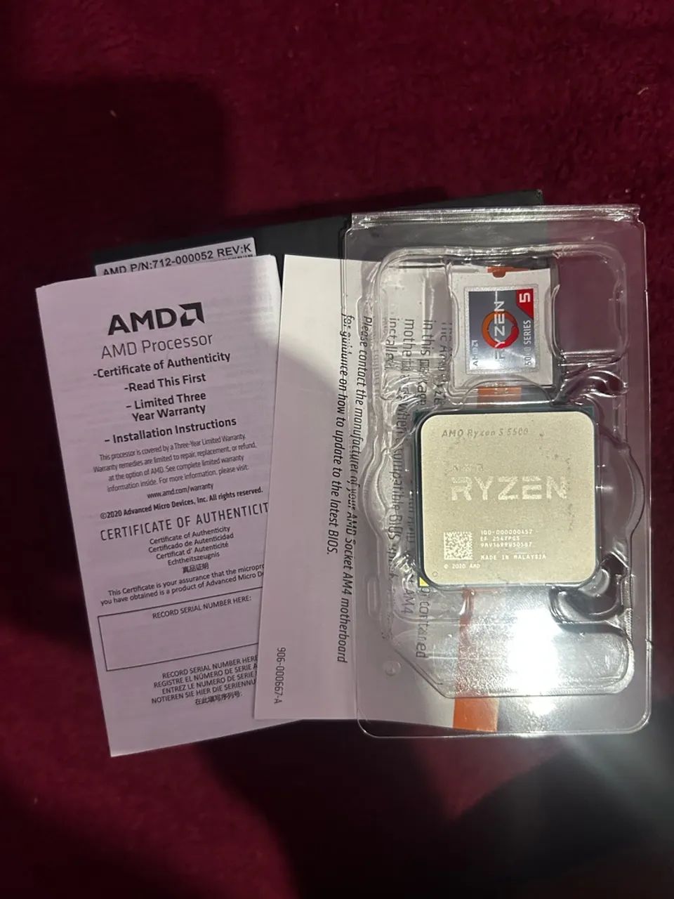 Processador Ryzen 5 5500 - Foto 2