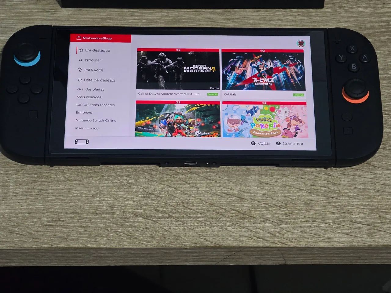 Nintendo Switch 2 Completo e Impecável - Foto 3