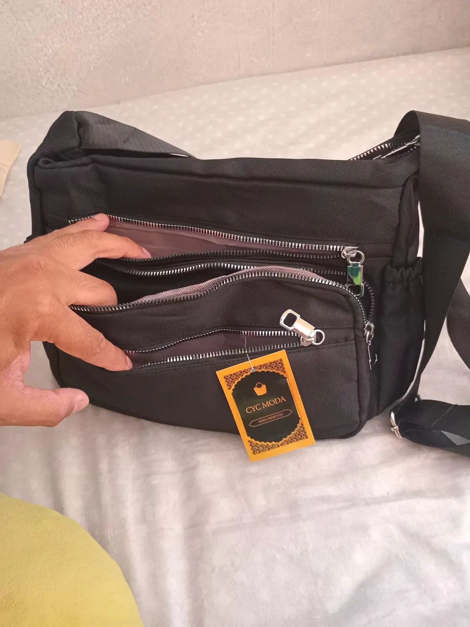 Bolsa feminina de Nylon - Foto 2