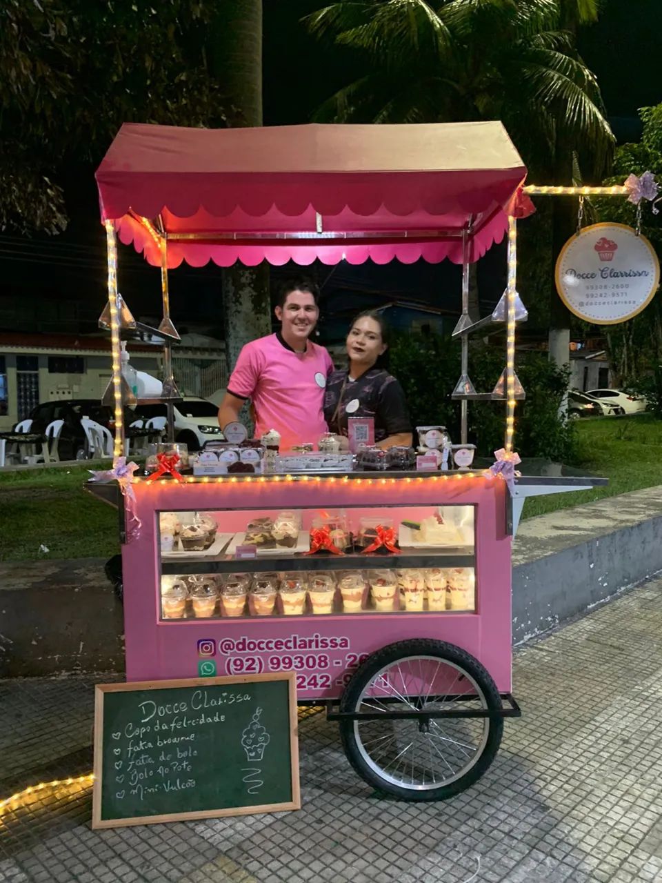 Carrinho de Doce modelo americano food kart  - Foto 4