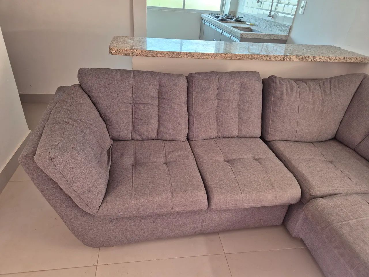 Sofá 5 Lugares 500 reais  - Foto 4