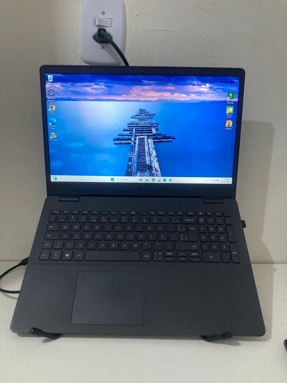 Notebook Dell 12gb de memória ram e ssd 