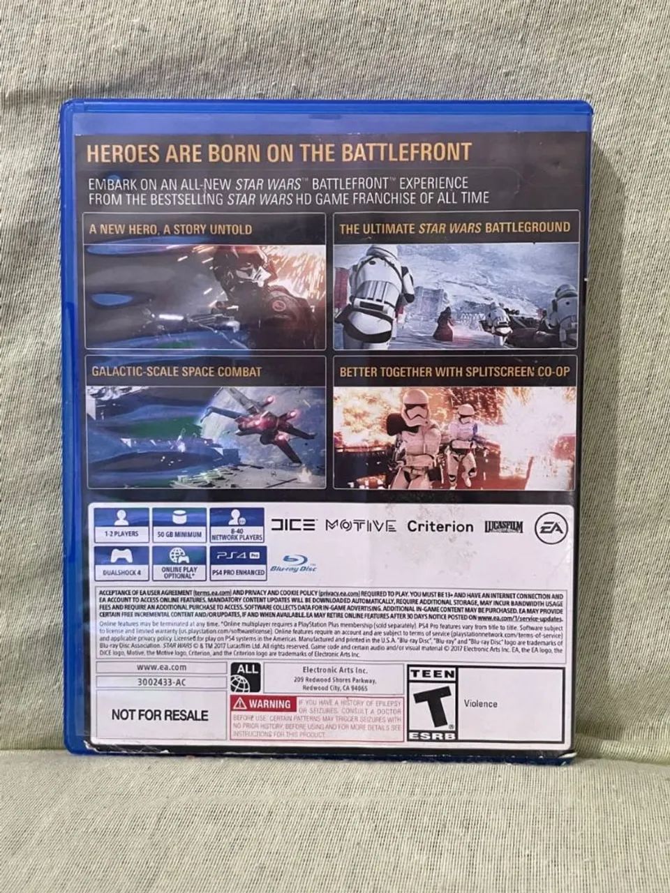 Star wars battle front 2 ps4 - Foto 3