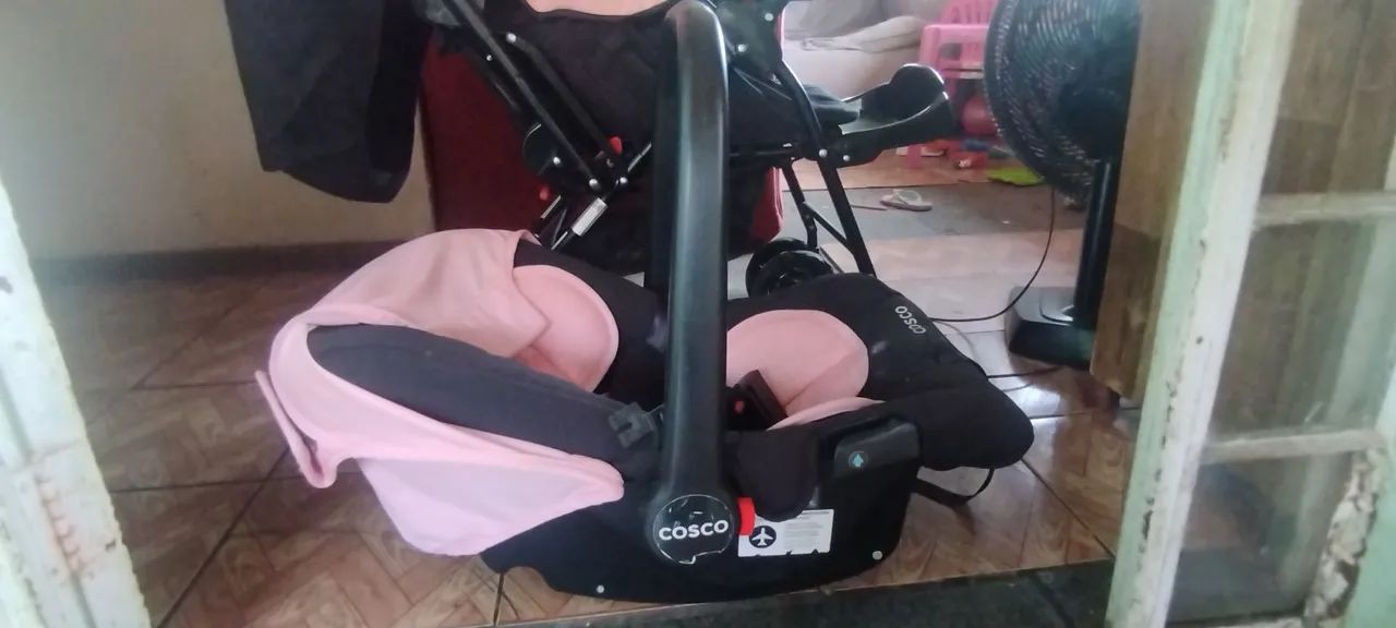 Carrinho + bebê conforto  - Foto 4