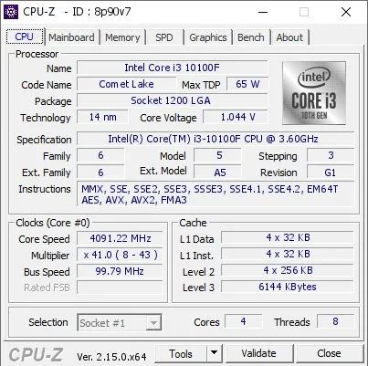 Processador Intel Core i3-10100F  - Foto 5