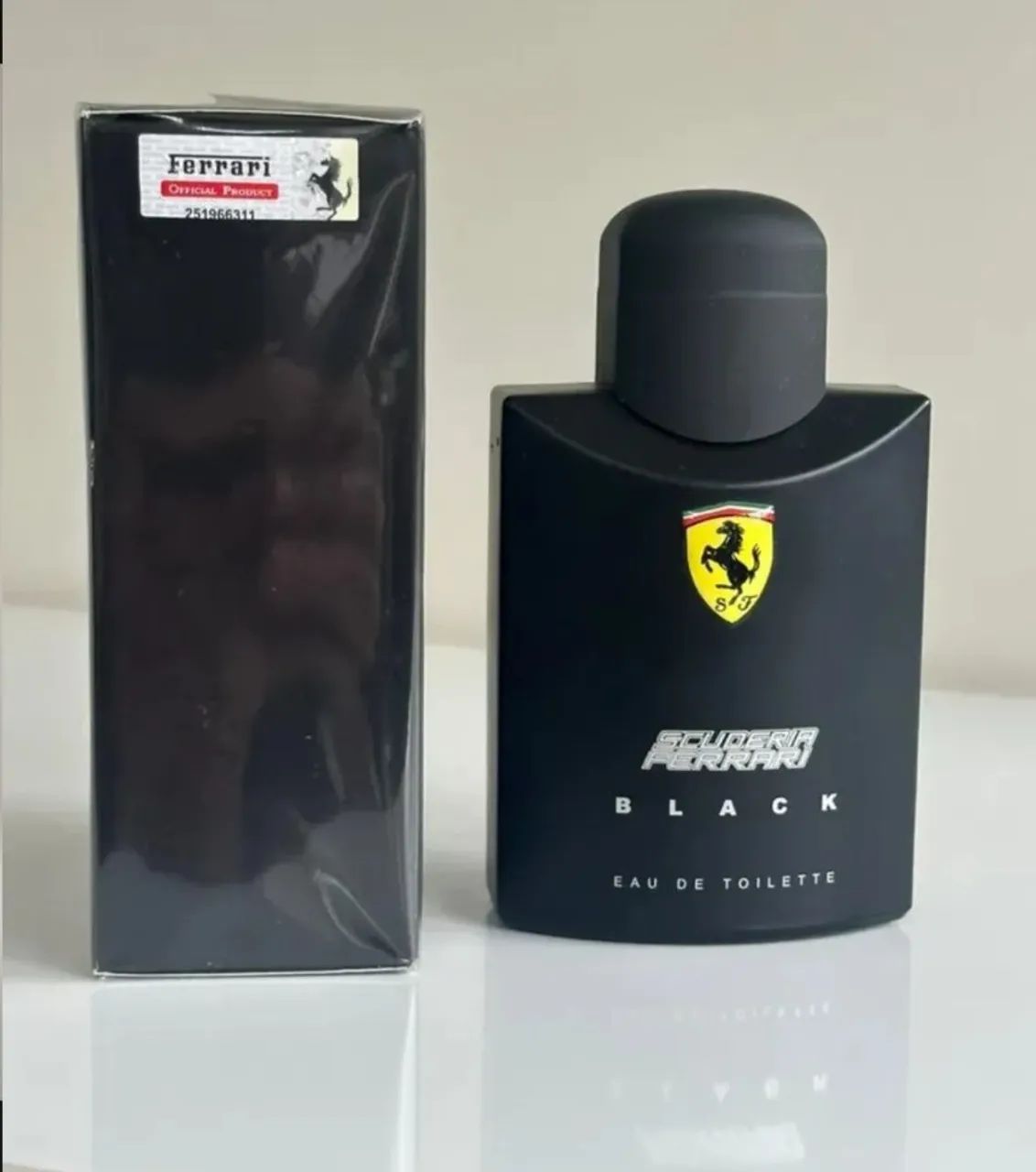 Perfume Ferrari Black Scuderia 125ml