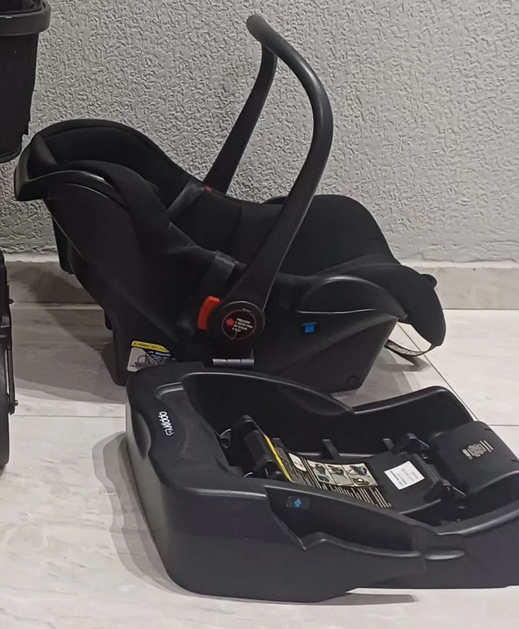 Bebê conforto Kiddo Casulo com Base - Foto 3