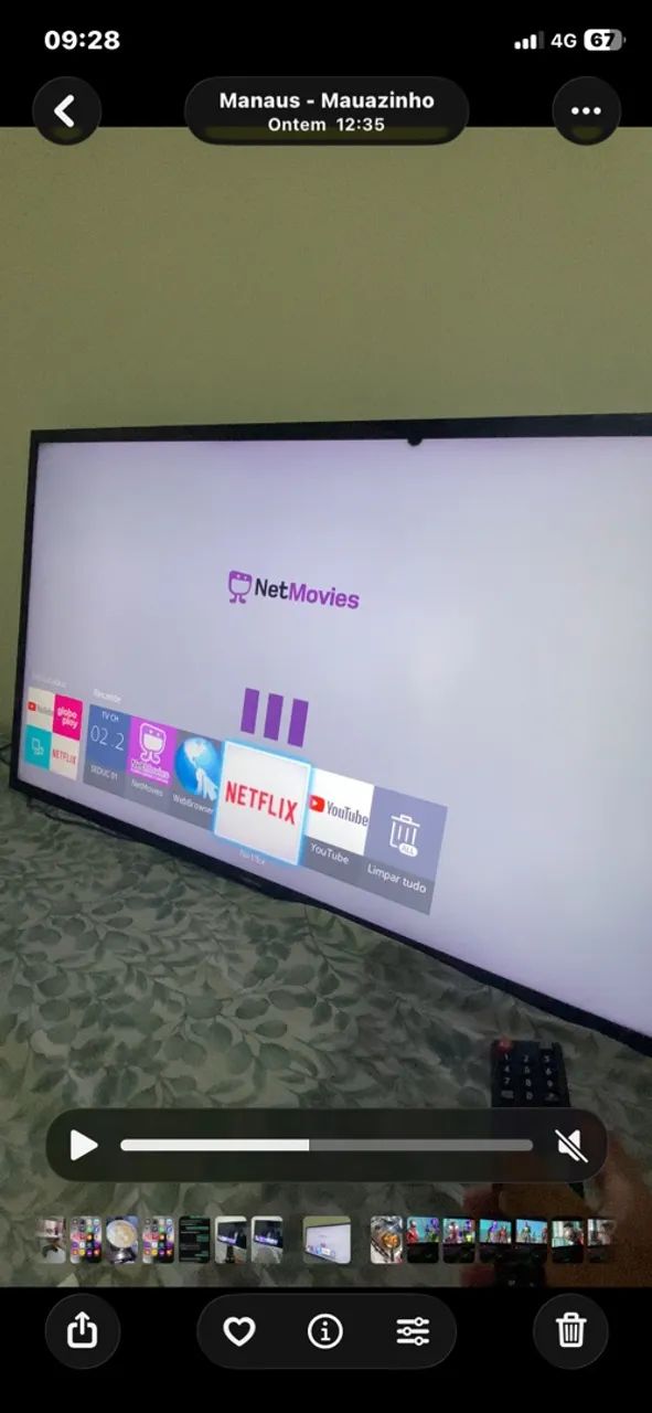 Samsung Smart TV 40 polegadas