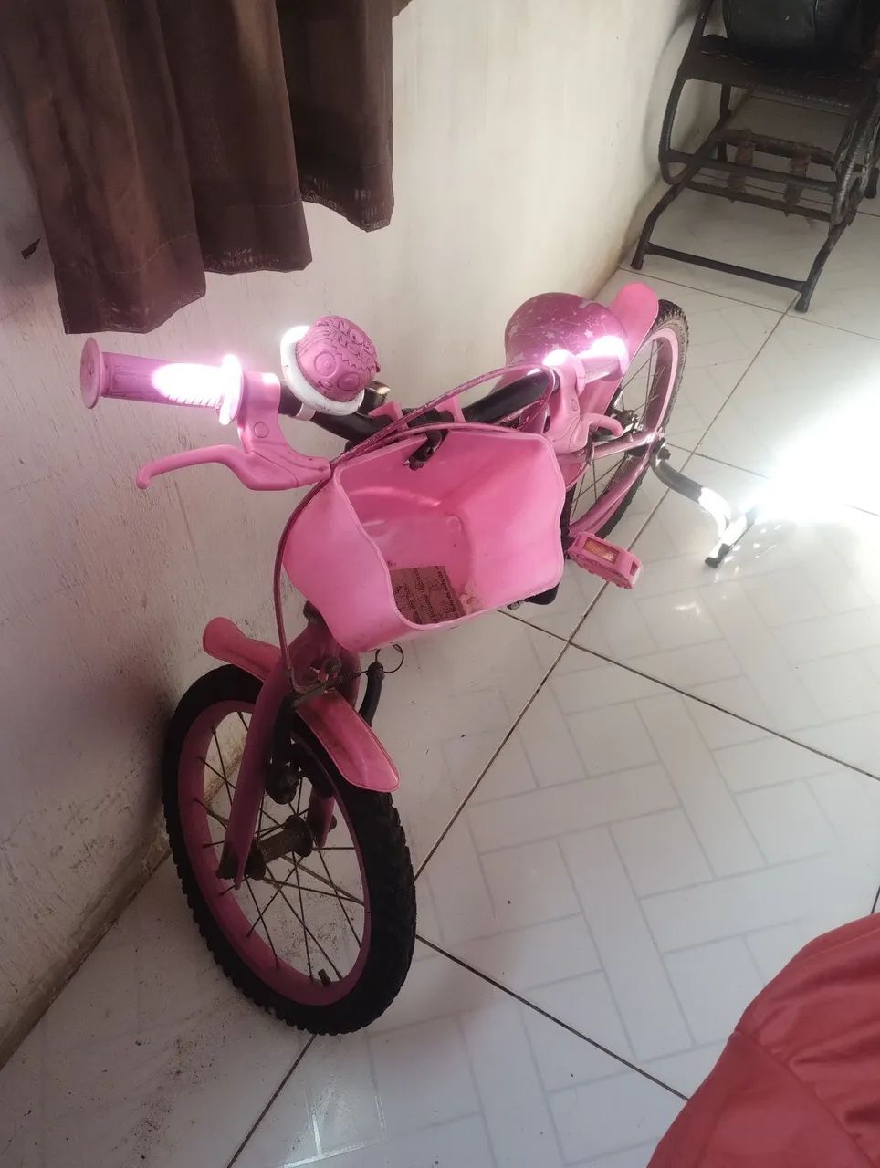 Bicicleta infantil Rosa - Foto 2