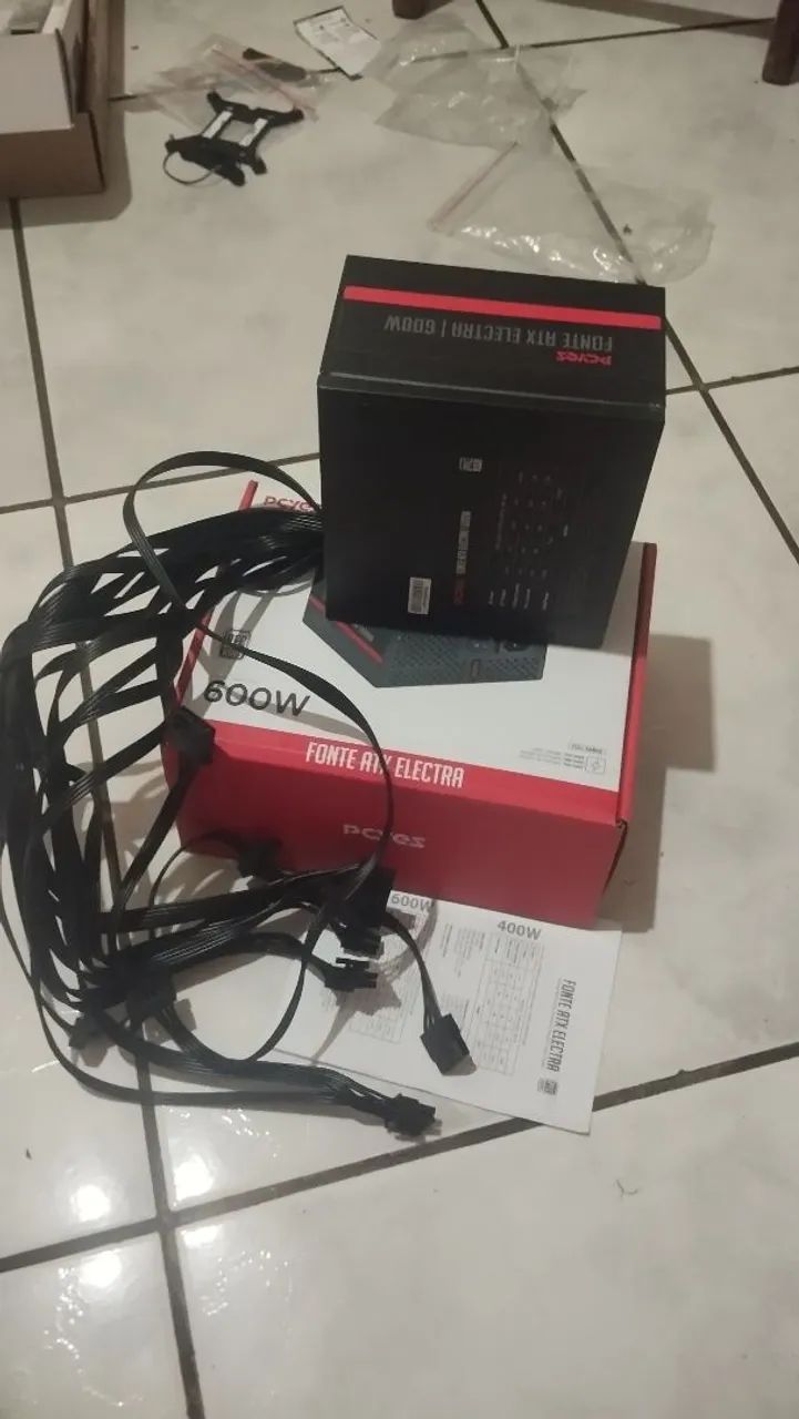 Fonte Pcyes Electra 600W - Foto 2