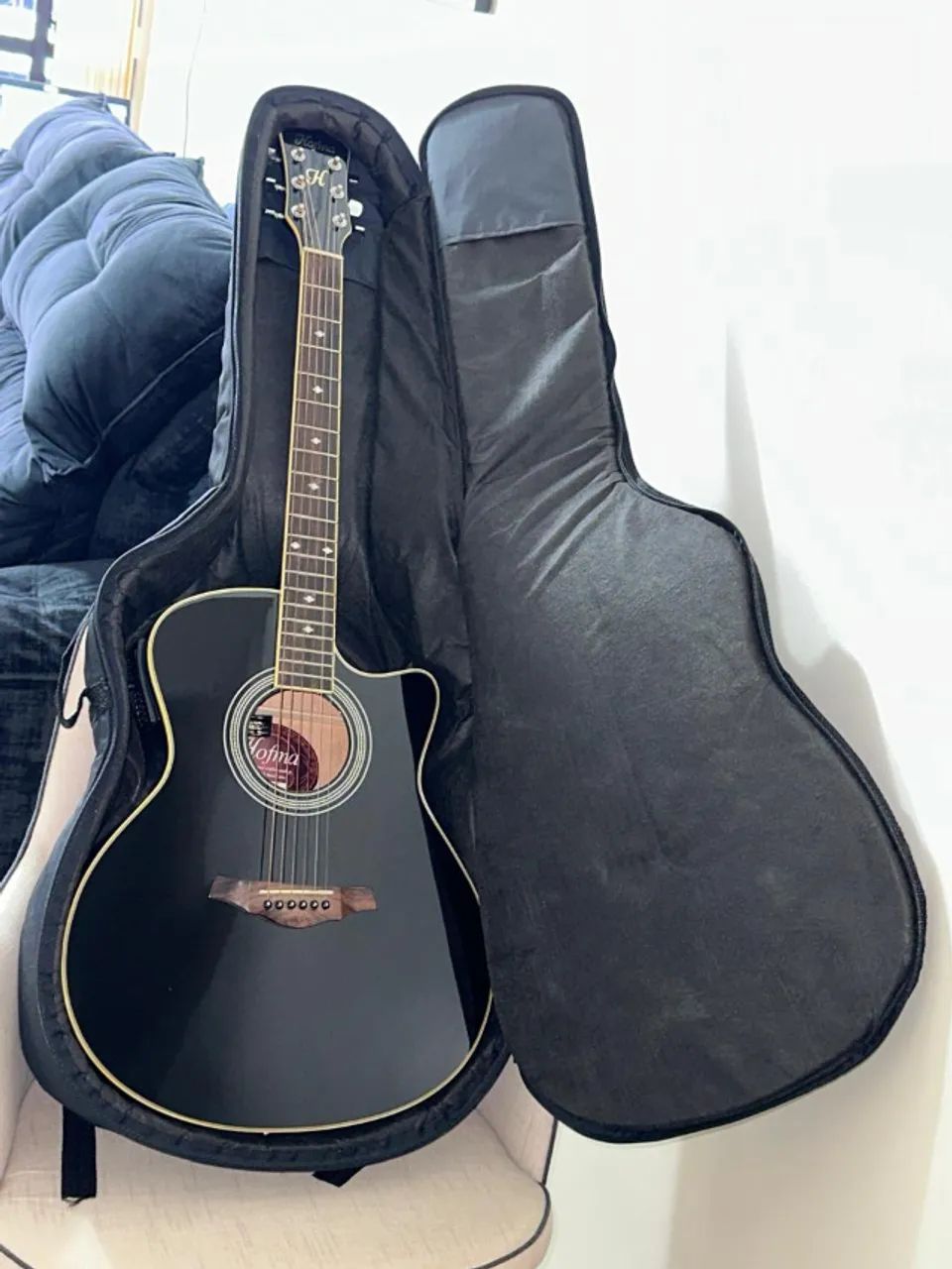 VIOLÃO HOFMA COM CAPA