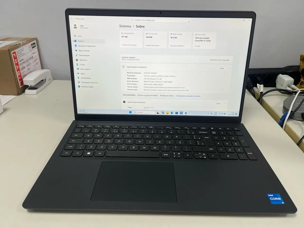 Notebook Dell i5 13Geração NOVO - Foto 3