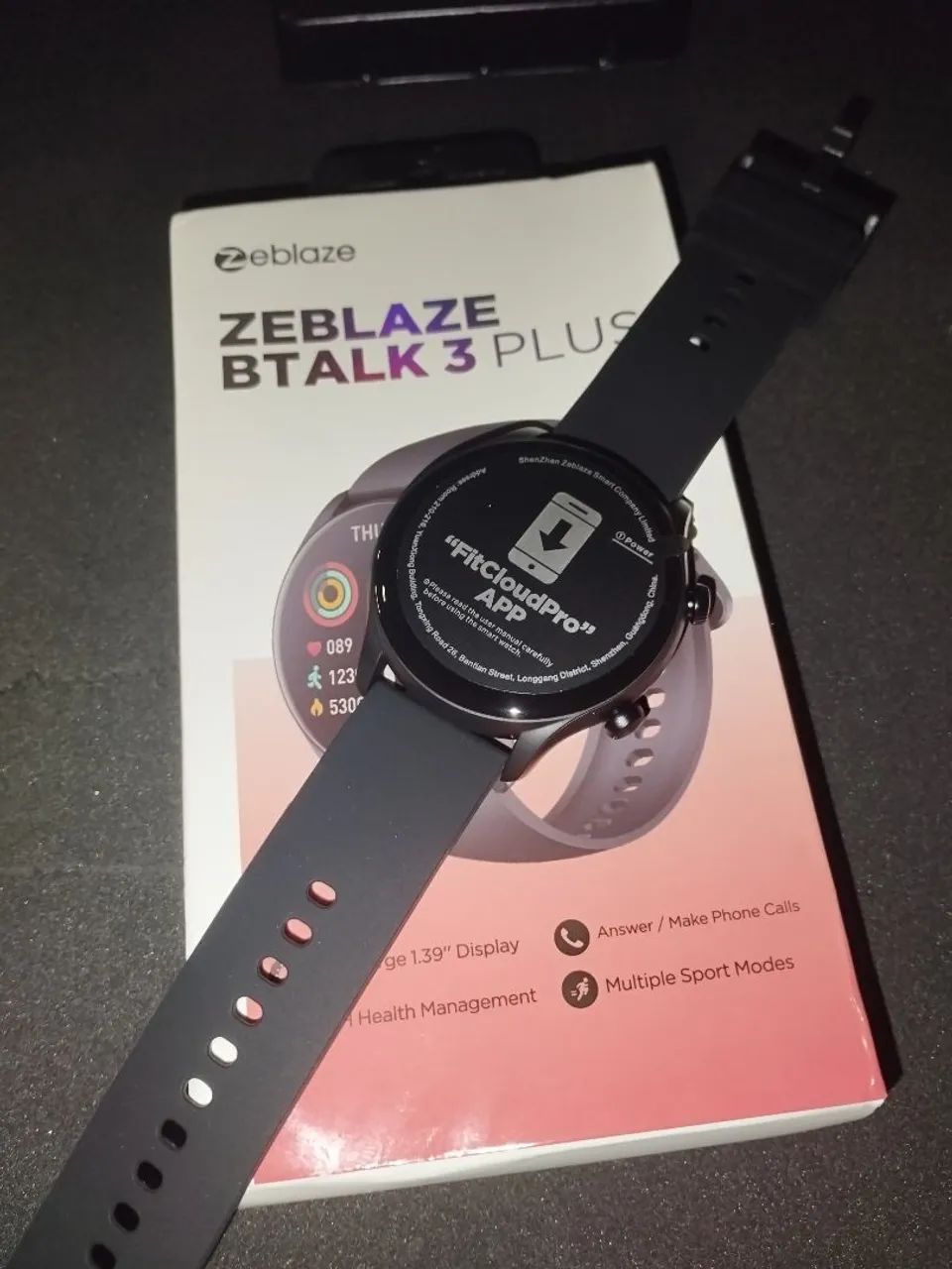 Smartwatch zeblaze BTalk 3 plus - Foto 5