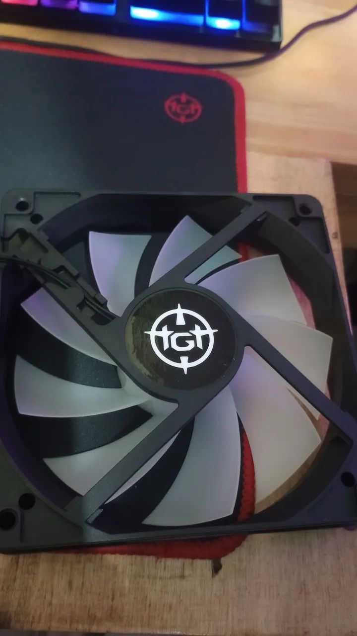 Fan/ventoinha rainbow tgt - Foto 2