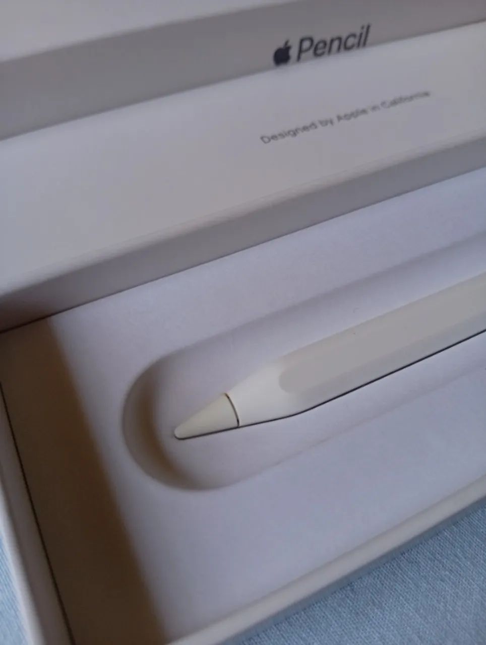 Apple Pencil (2ª geração) Original - Sem Uso - Completo na Caixa - Foto 4