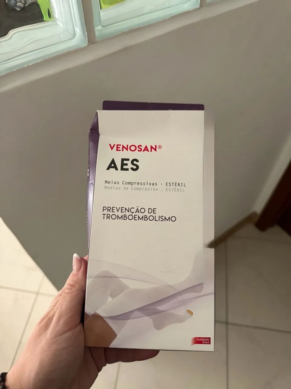 Meia compressiva