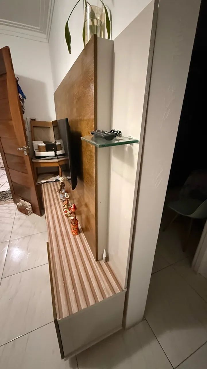 VENDO PAINEL PARA TV COM RACK - Foto 4
