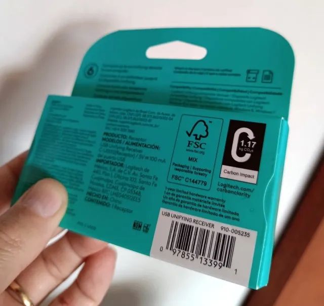 Receptor Logitech Unifying USB Original - Novo Lacrado (Nunca usado) ( teclados , mouse ) - Foto 5