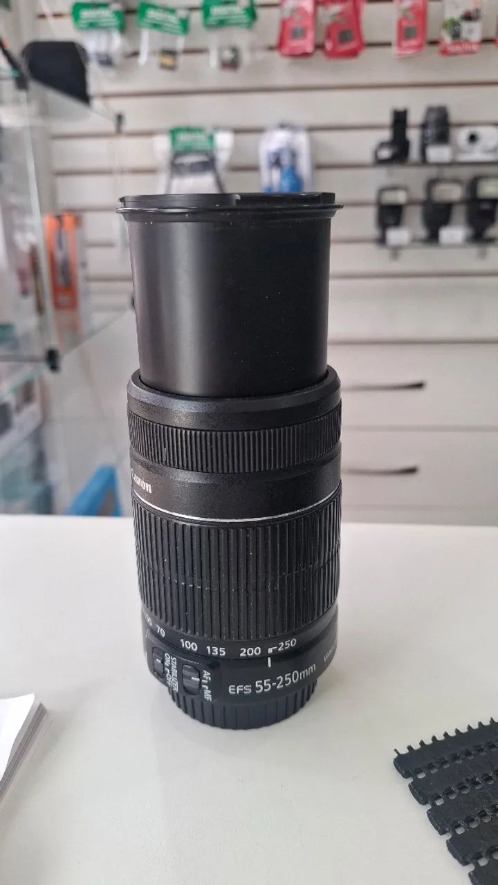 CANON EFS55−250 Canon Lente teleobjetiva EF-S 55-250 mm f/4-5.6 IS STM (modelo
