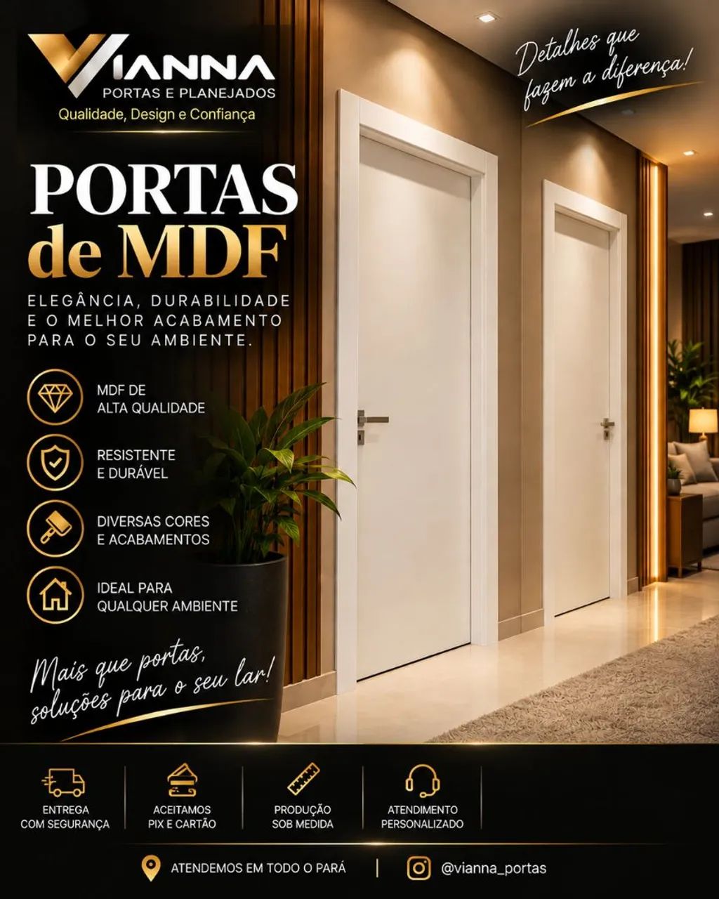 Portas de MDF  - Foto 2
