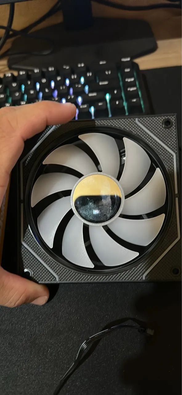 Fan argb 4 pinos  - Foto 4