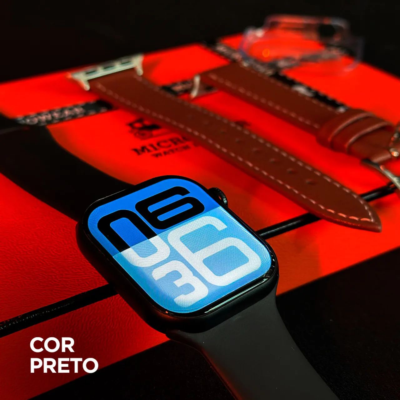 SMARTWATCH W11 PRO MINI 42MM AMOLED CHATGPT WHATSAPP - Foto 2