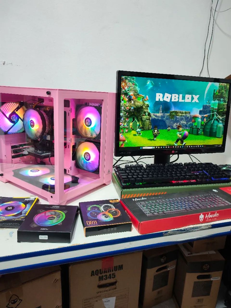 PC Gamer  Novo na Caixa,  i5 Completo com Tela 22 polegadas. - Foto 2