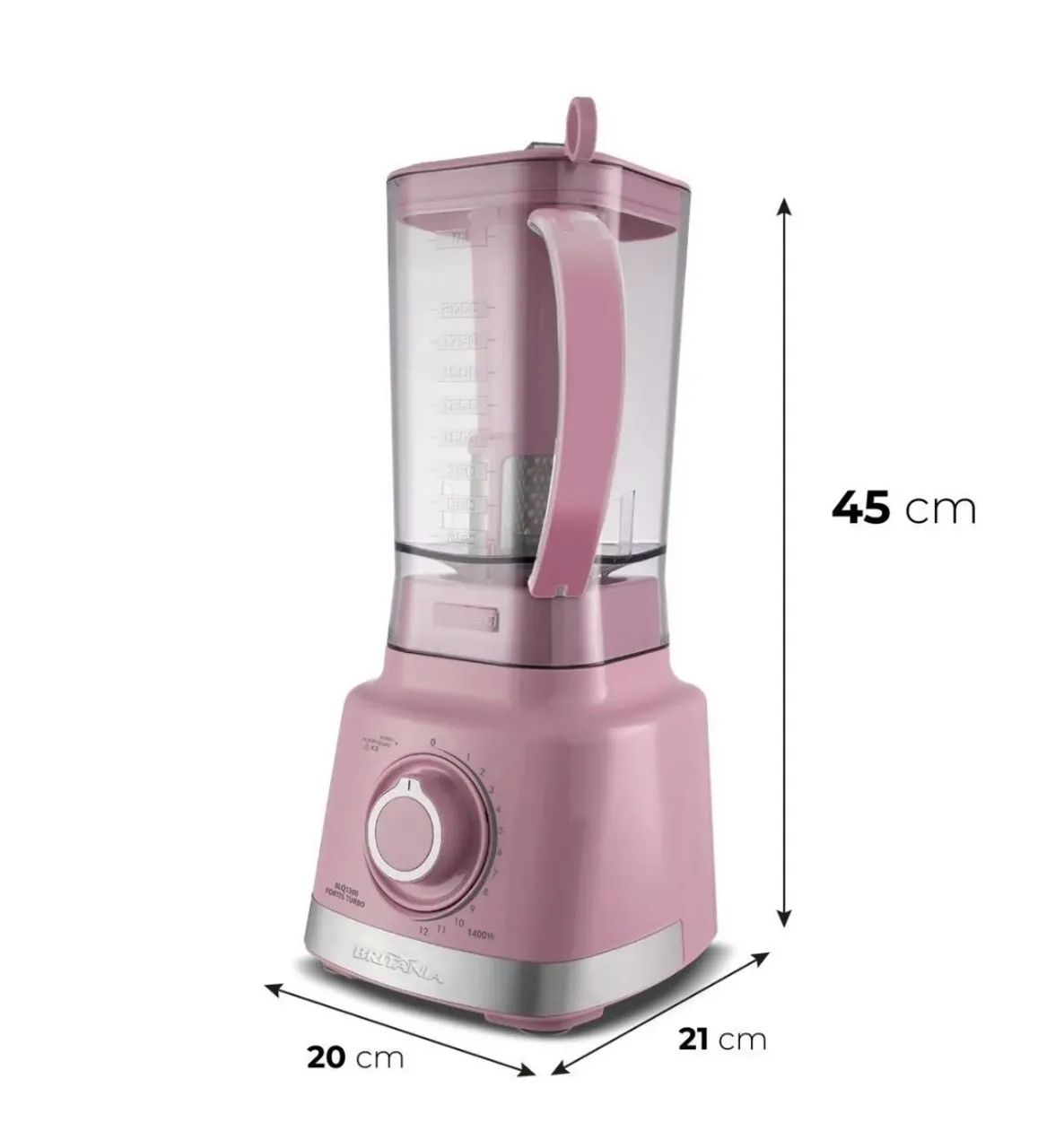 Liquidificador rosa 127 e 220v - Foto 2