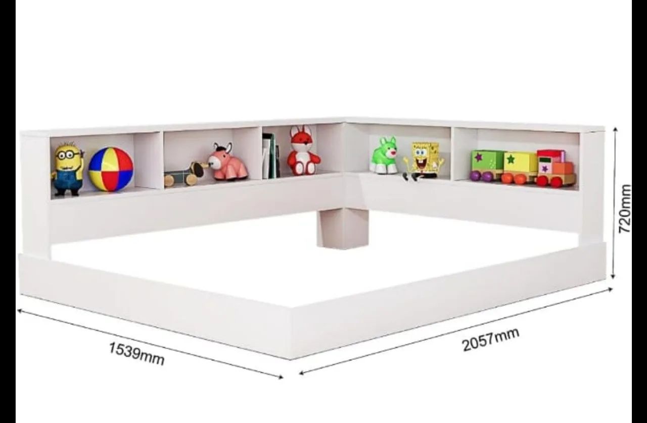 Vende-se uma cama de casal para criança 