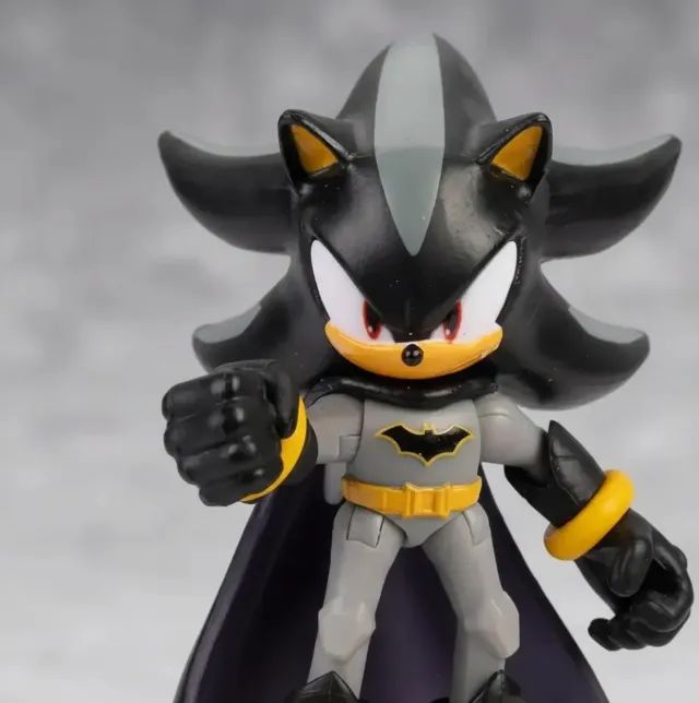 Boneco 6cm Articulado Shadow Batman Sonic Warner - Foto 5