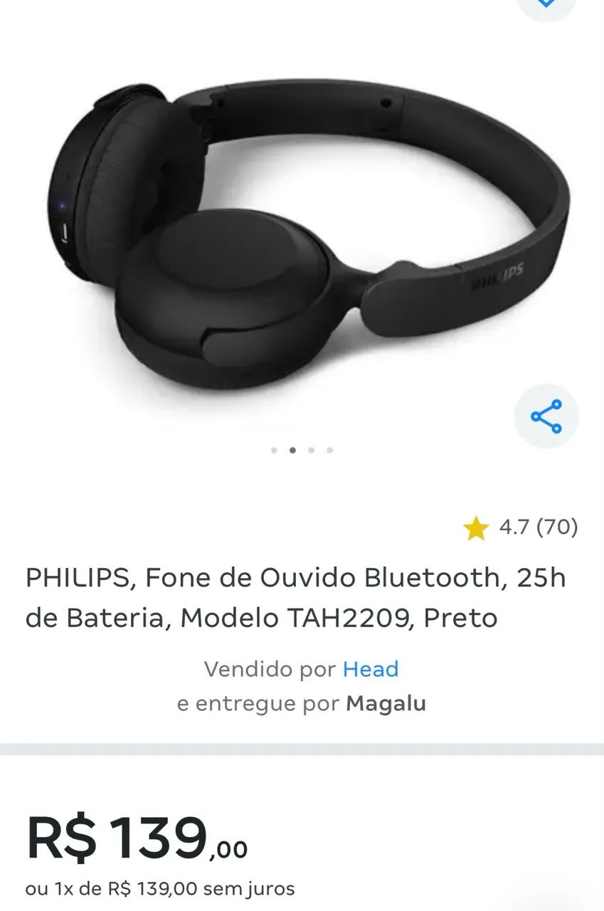 Fone de ouvido Bluetooth - Foto 5