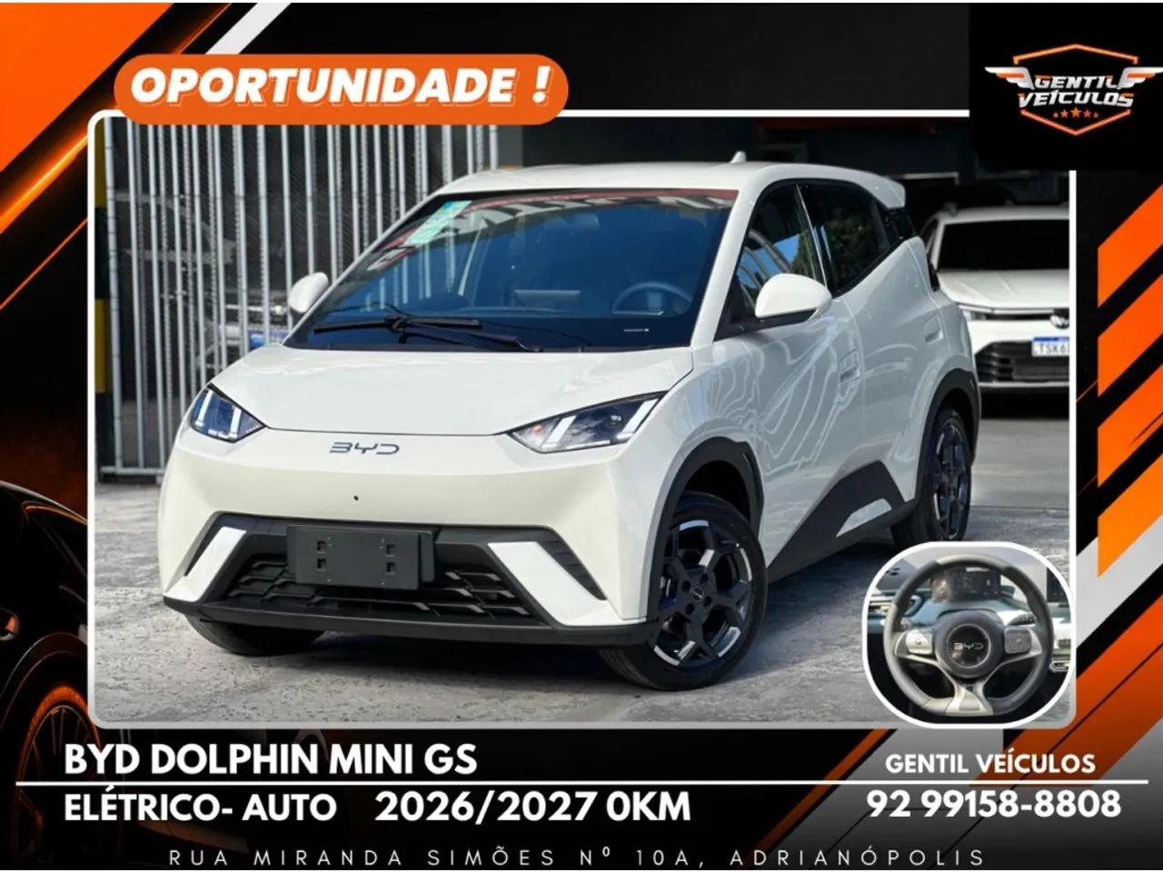 BYD Dolphin Mini (Elétrico) 2027