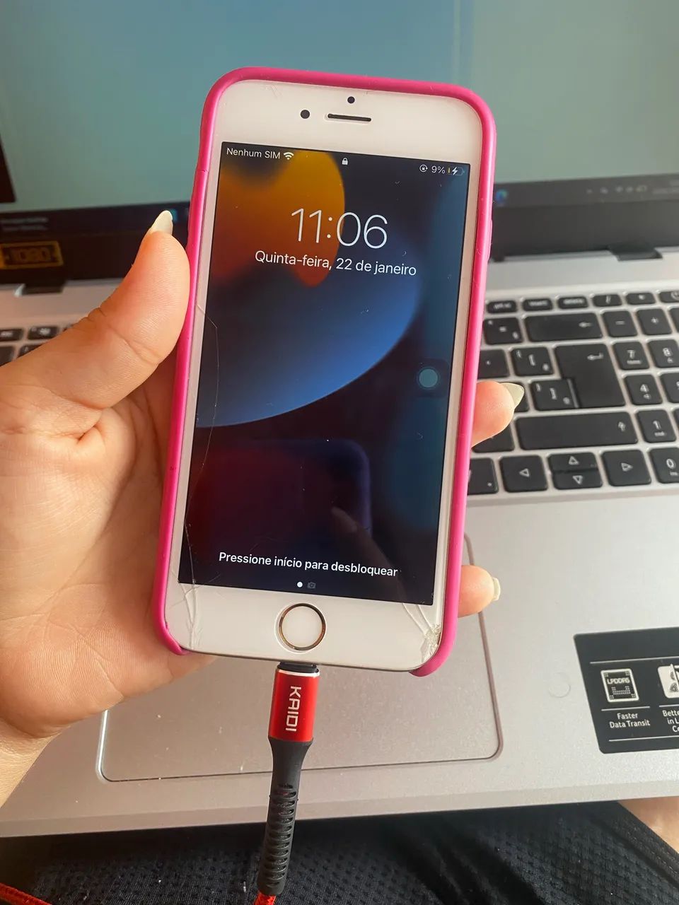 iphone 6s Recondicionado (cinza)  - Foto 5