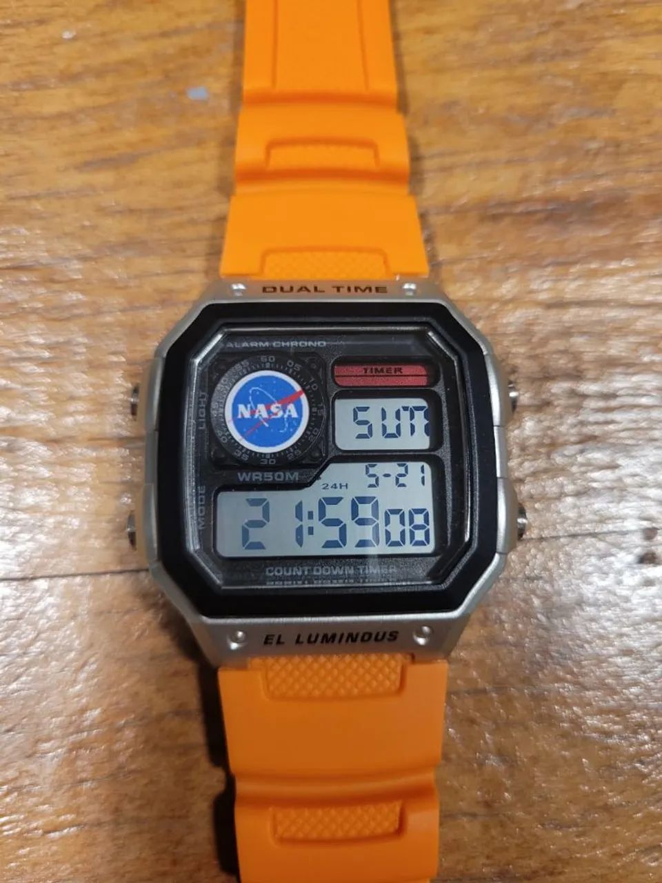 Relógio Custom NASA - base skmei 1299 - Foto 2