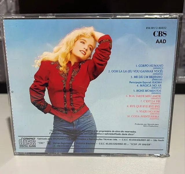 CD: Angelica - 1990 - Foto 5