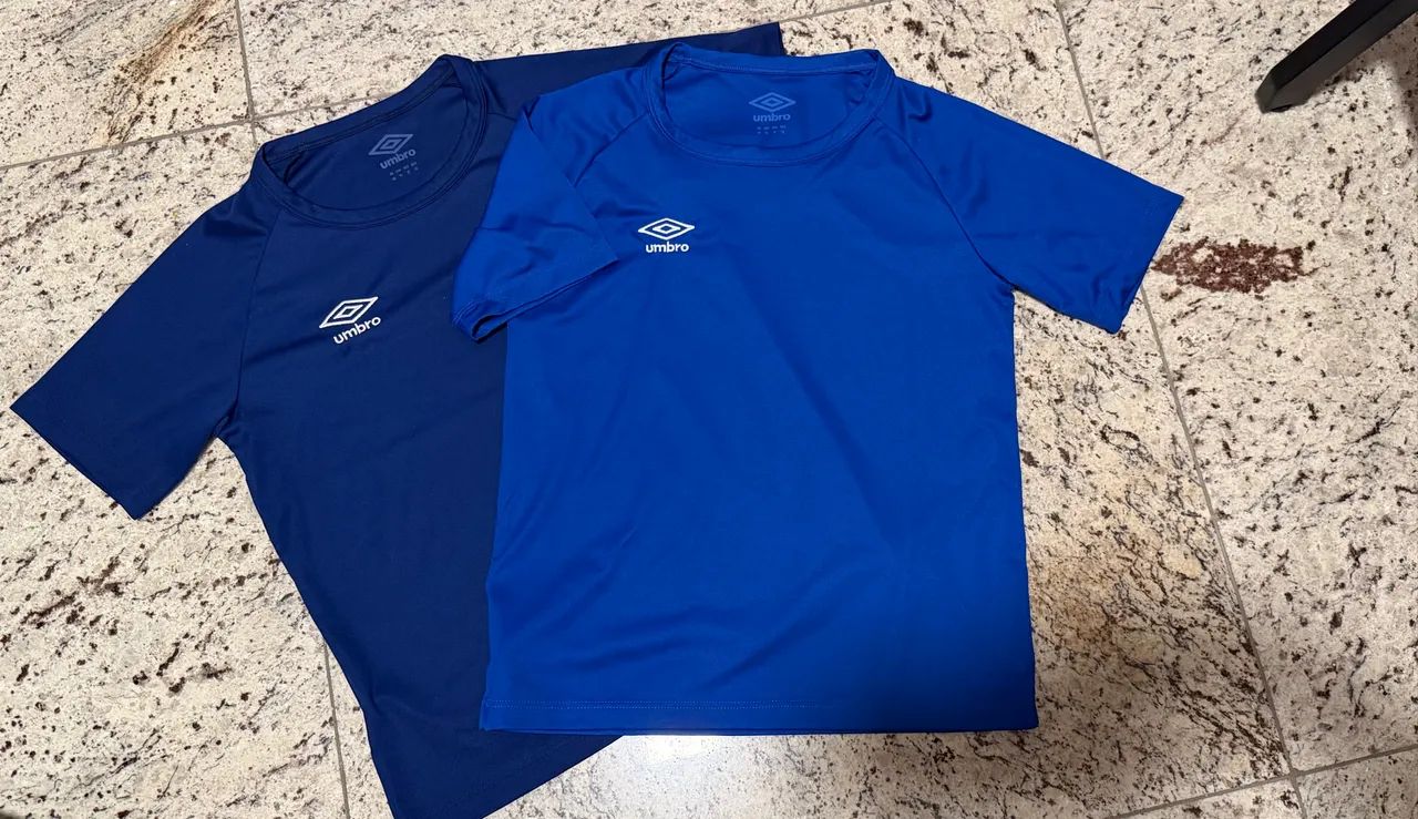 2 camisas Umbro 10 anos