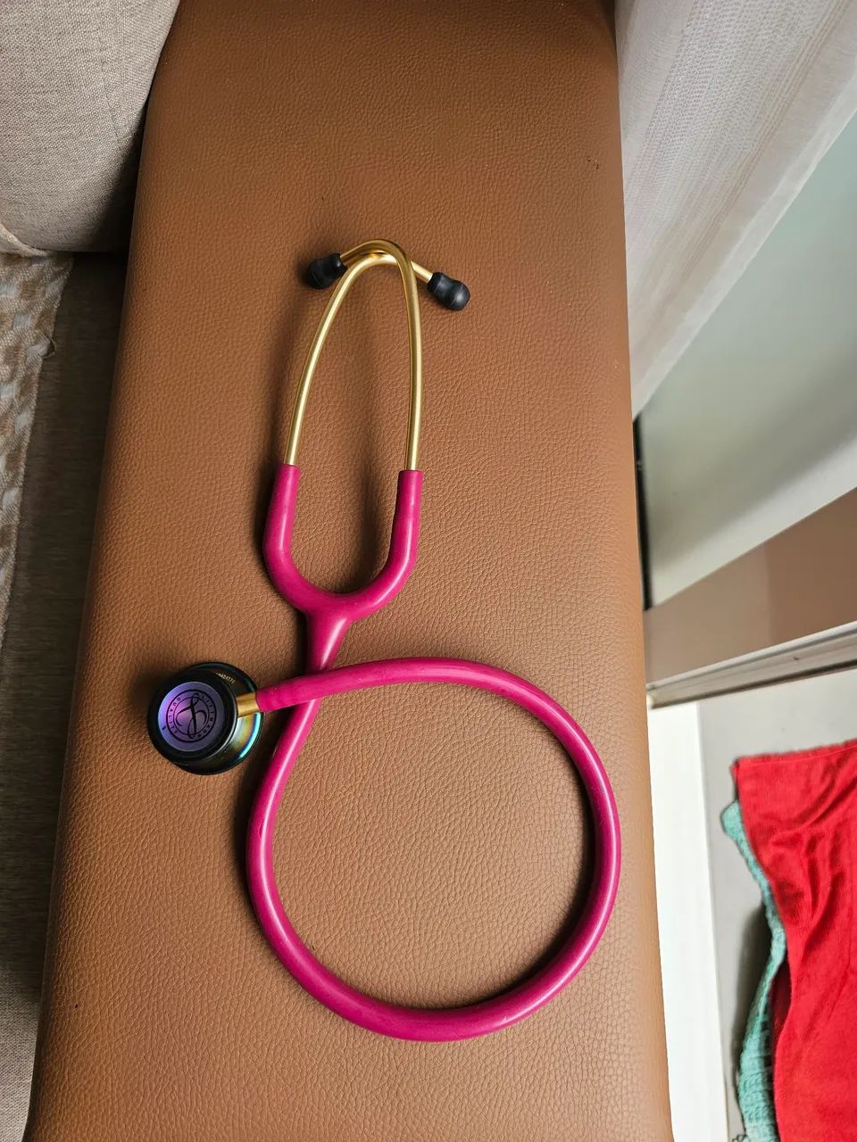 Estetoscópio 3M Littmann Classic III 5806 Framboesa Rainbow - Foto 3