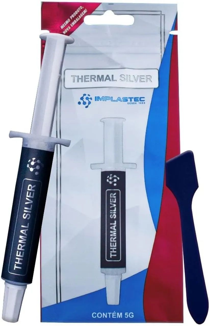 1,6 Wm.K - Thermal Silver Implastec, Seringa 5g