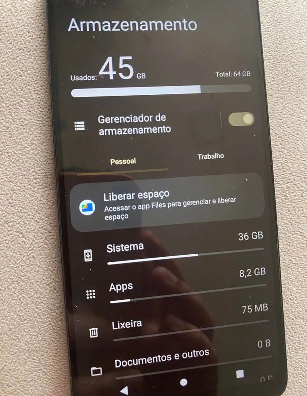 Motorola E22 64GB - Funcionando Perfeitamente/ Ótimo custo-benefício  - Foto 2