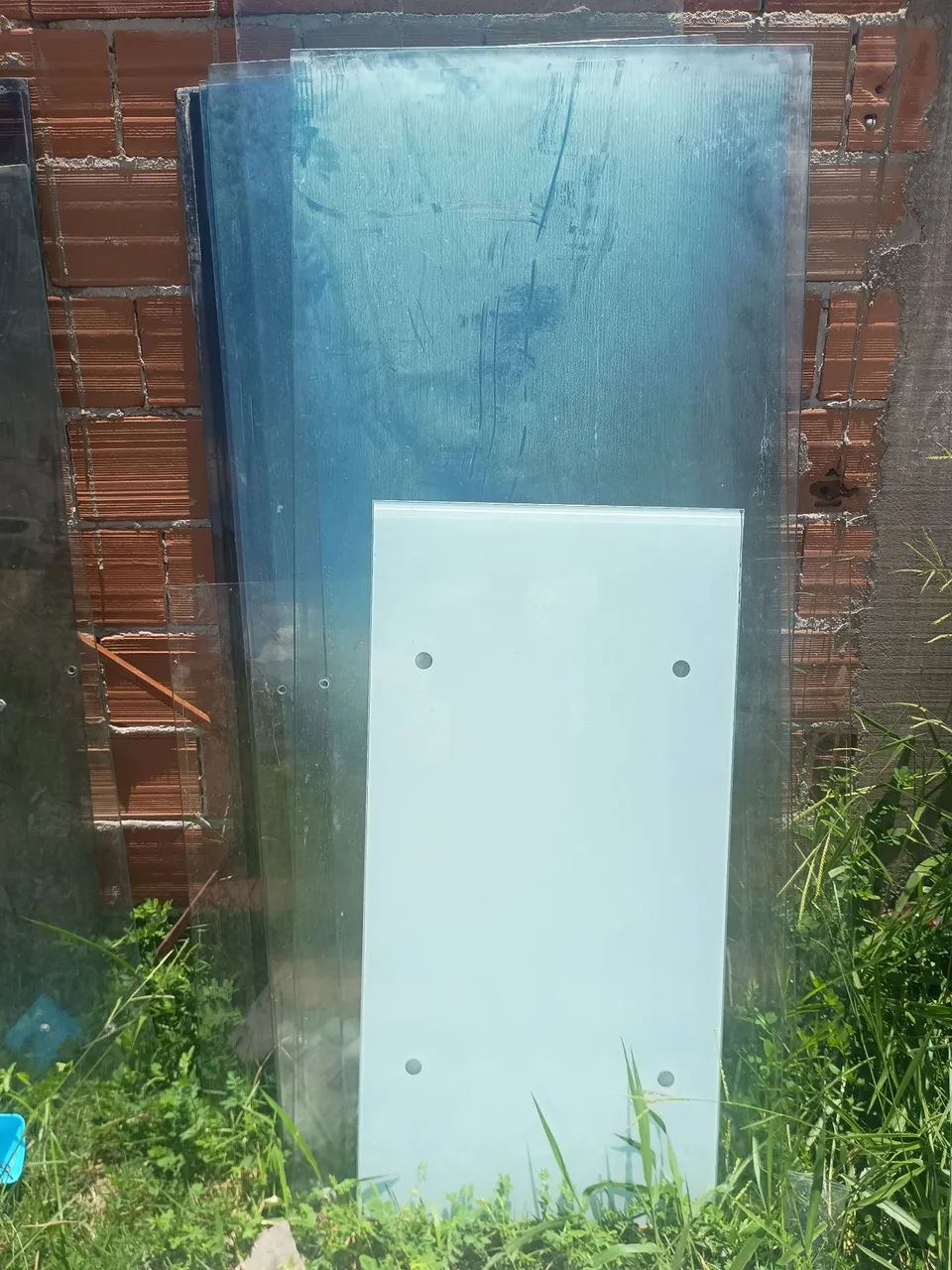 Vidros temperado tenho alguns tamanhos trans parentes e fume - Foto 2