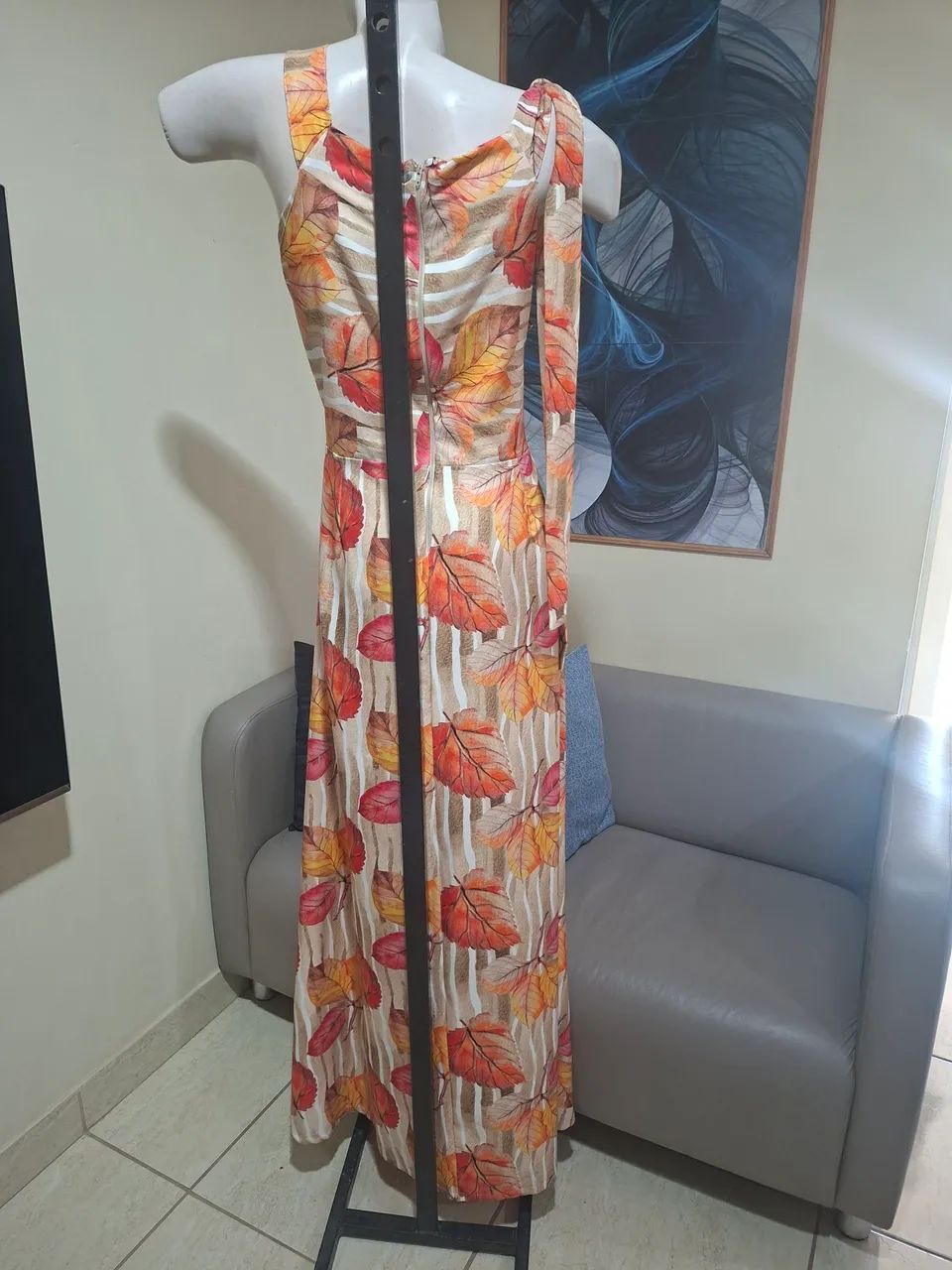 VESTIDO LONGO GG - Foto 2