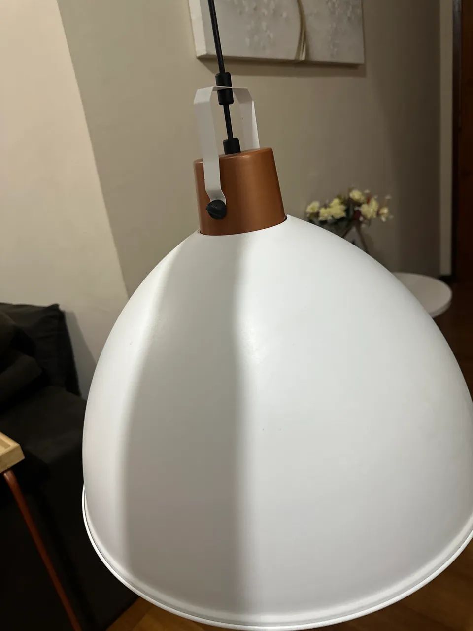 Luminária pêndulo alumínio 