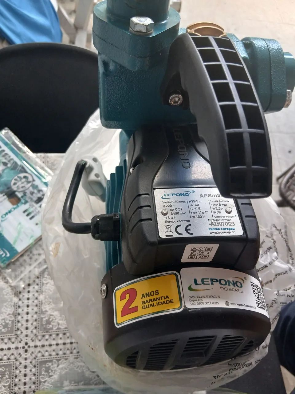 Bomba d'água lepono periferica autoaspirante - Foto 6